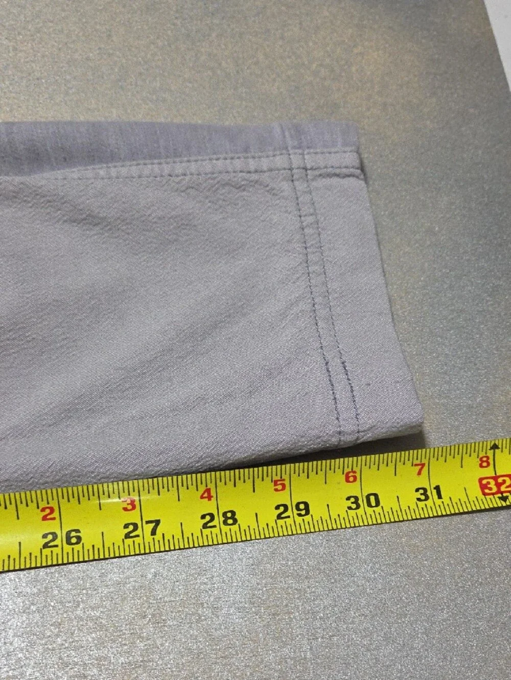 lululemon athletica Light Gray Straight Leg Trousers